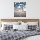 ヒノキのトンネル キャンバスプリント (インサイチュ (寝室))