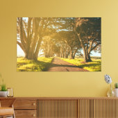 ヒノキのトンネル キャンバスプリント (インサイチュ (リビング))