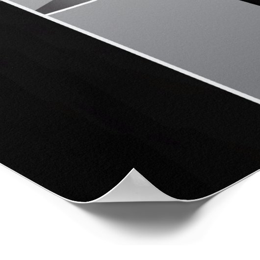 ヒノキの森とこうもり ポスター (角)