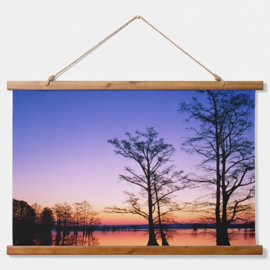 ヒノキの禿 |国立野生生物保護区(TN) 吊り下げ型タペストリー (正面)