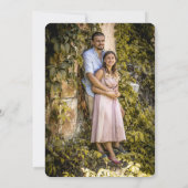 ヒノキの結婚式リハーサルディナー 招待状 (裏面)