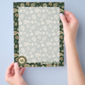 ヒノキペイズリー模様 チラシ (手)