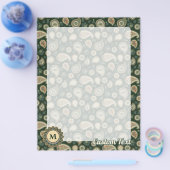 ヒノキペイズリー模様 チラシ (シングル)