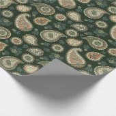 ヒノキペイズリー模様 ラッピングペーパー (角)