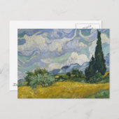 ヒノキ付きホイートフィールド ポストカード (正面/裏面)