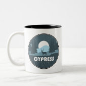 ヒノキ地方パークディアー ツートーンマグカップ (左)