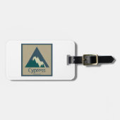 ヒノキ州公園素朴 ラゲッジタグ (正面横)