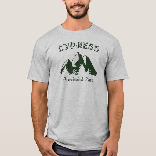 ヒノキ州公園 Tシャツ (正面)