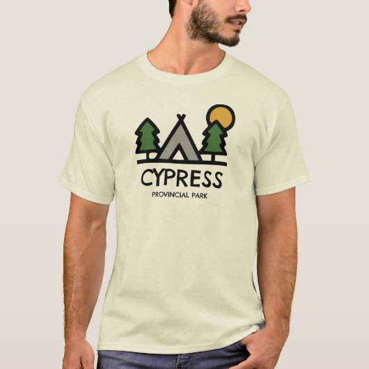 ヒノキ州公園 Tシャツ (正面)