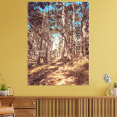 ヒノキ林 キャンバスプリント (インサイチュ (リビング))