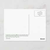 ヒノキ膝はがき ポストカード (裏面)