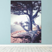 ヒノキ・バイ・ザ・シー キャンバスプリント (インサイチュ (ウッドフロア))