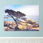 ヒノキ・バイ・ザ・シー キャンバスプリント (インサイチュ (ウッドフロア))