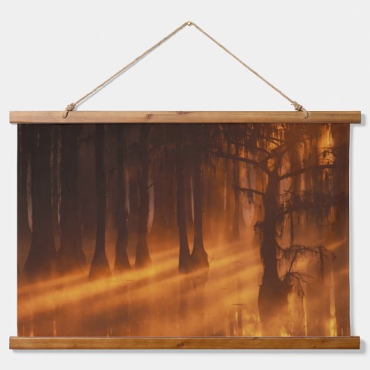ヒノキ | George Smith州パーク 吊り下げ型タペストリー (正面)