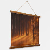 ヒノキ | George Smith州パーク 吊り下げ型タペストリー (傾斜あり)