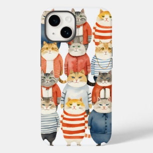 ヒバクールネコ Case-Mate iPhone 14ケース