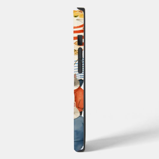 ヒバクールネコ Case-Mate iPhoneケース (裏面 / 左)