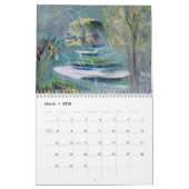 ヒバリによる元の芸術の景色2013のカレンダー カレンダー (3月 2026)