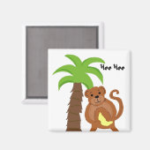 ヒヒヒイおもしろいサル マグネット (正面/裏面)