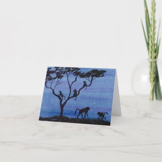 ヒヒ サンキューカード (正面)