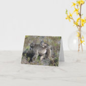 ヒヒNotecard カード (黄色い花)