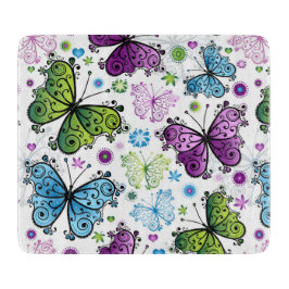 ヒピトリップ（幻覚体験）のようなーレトロペイズリー カッティングボード