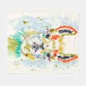 ヒフィラマポートレート フリースブランケット (正面(横))