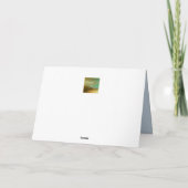 ヒブスカスインパラダイス誕生日カード シーズンカード (裏面)