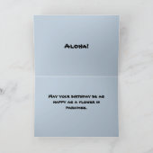 ヒブスカスインパラダイス誕生日カード シーズンカード (内部)