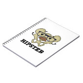 ヒプスター面白い股関節解剖学パンのジョーク ノートブック (左側)