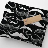 ヒプスター ヒゲ柄 薄葉紙