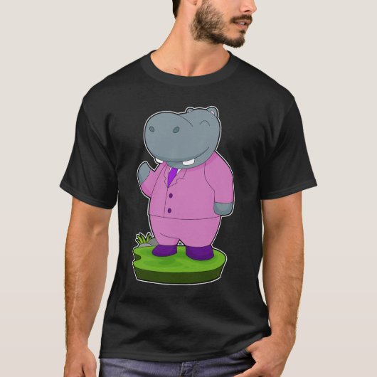 ヒポのグルーミングスーツウェディング Tシャツ (正面)