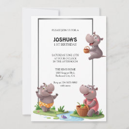 ヒポの楽しいシーン 招待状