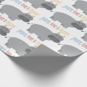 ヒポス ラッピングペーパー (角)