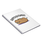 ヒポタマス 面白いヒポポタマスジョーク ノートブック (右側)