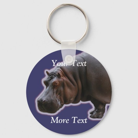 ヒポタムスキーチェーン キーホルダー (正面)