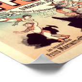 ヒポドロームフランスのヴィンテージ広告ズ ポスター (角)