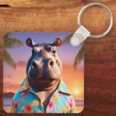 ヒポポタムスホリデー キーホルダー (裏面)