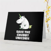 ヒポ好きな人のギフト|太ったユニコーンヒポ|かわいいヒポ カード (黄色い花)