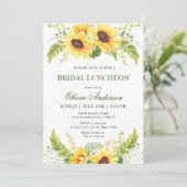 ヒマエレガントフラワーユーカリプタスブライダルランチョン 招待状 (スタンド正面)