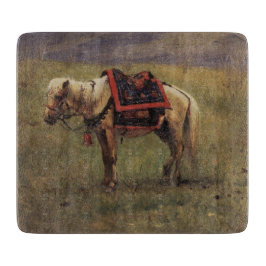 ヒマラヤのポニー（小型馬） （ヴァシリーヴェレシャジン） カッティングボード