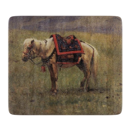 ヒマラヤのポニー（小型馬） （ヴァシリーヴェレシャジン） カッティングボード (正面)