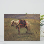 ヒマラヤのポニー（小型馬） （ヴァシリーヴェレシャジン） カード (スタンド正面)