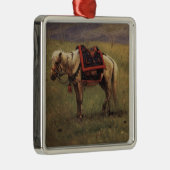 ヒマラヤのポニー（小型馬） （ヴァシリーヴェレシャジン） メタルオーナメント (右)