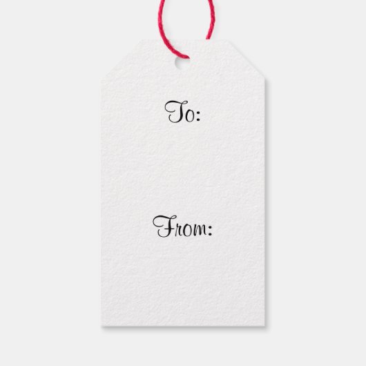 ヒマラヤの子猫のクリスマス ギフトタグ (裏面)