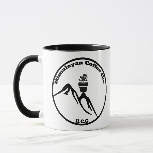 ヒマラヤコーヒー会社マグカップ マグカップ (左)