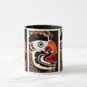 ヒマラヤスギのマスク マグカップ (中央)