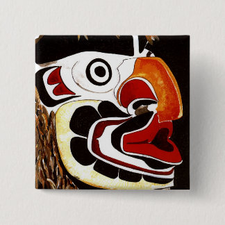 ヒマラヤスギのマスク 缶バッジ