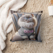 ヒマラヤディバキャット クッション (ブランケット)