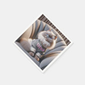 ヒマラヤディバキャット スタンダードカクテルナプキン (角)